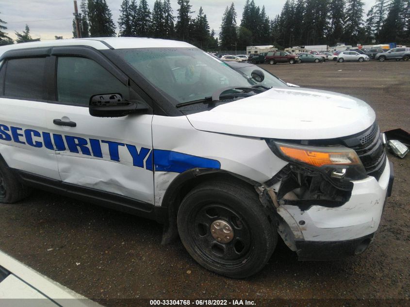 2014 FORD UTILITY POLICE 1FM5K8AR6EGB02652