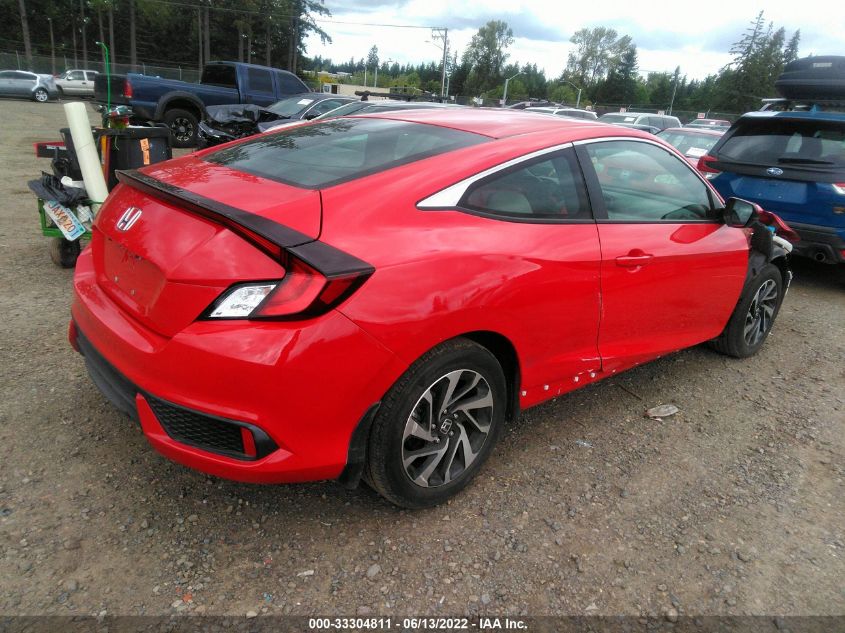 2018 HONDA CIVIC COUPE LX-P 2HGFC4B00JH302747