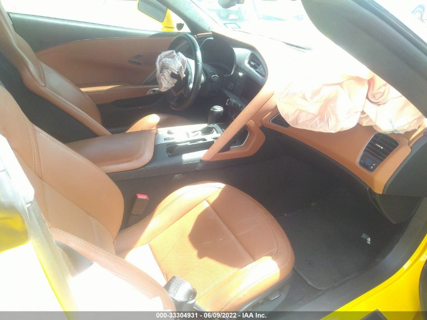2015 CHEVROLET CORVETTE STINGRAY/3LT/Z51 1G1YM2D78F5109420