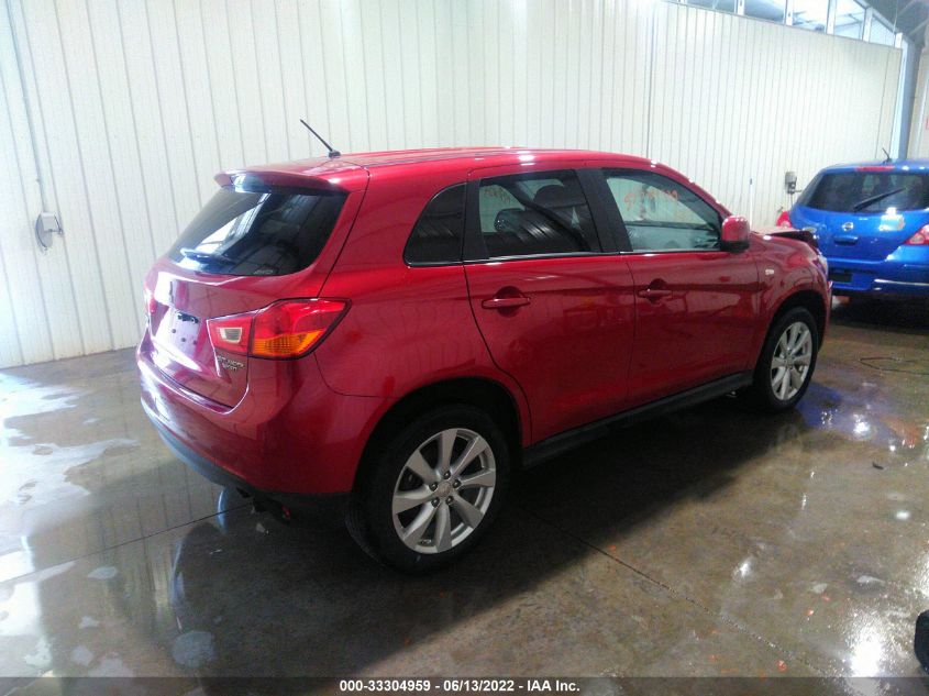 2013 MITSUBISHI OUTLANDER SPORT ES 4A4AR3AU1DE016092