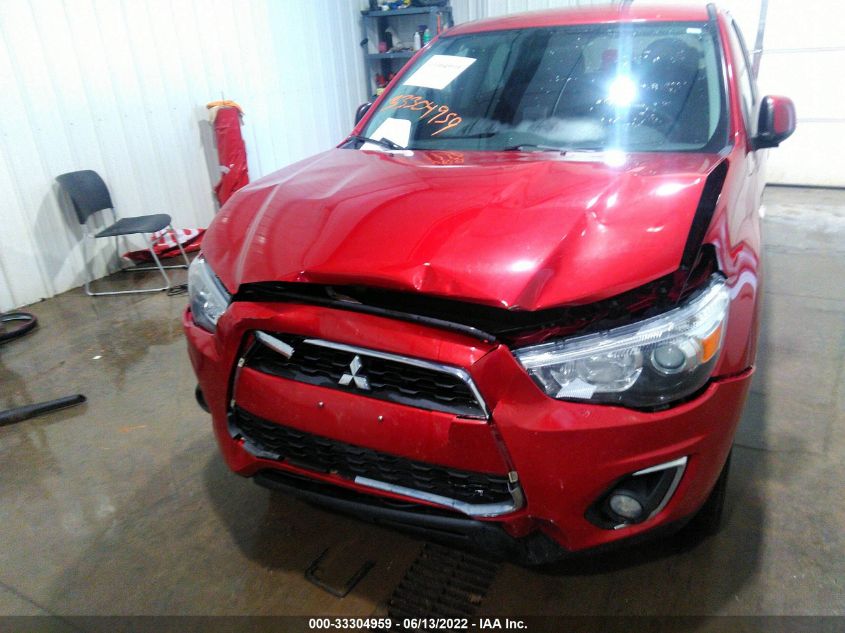 2013 MITSUBISHI OUTLANDER SPORT ES 4A4AR3AU1DE016092