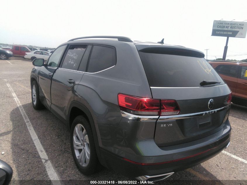 2021 VOLKSWAGEN ATLAS 3.6L V6 SE W/TECHNOLOGY 1V2WR2CA7MC551285