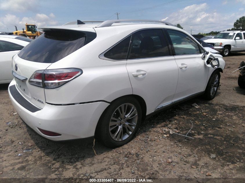 2014 LEXUS RX 450H JTJBC1BA5E2453776