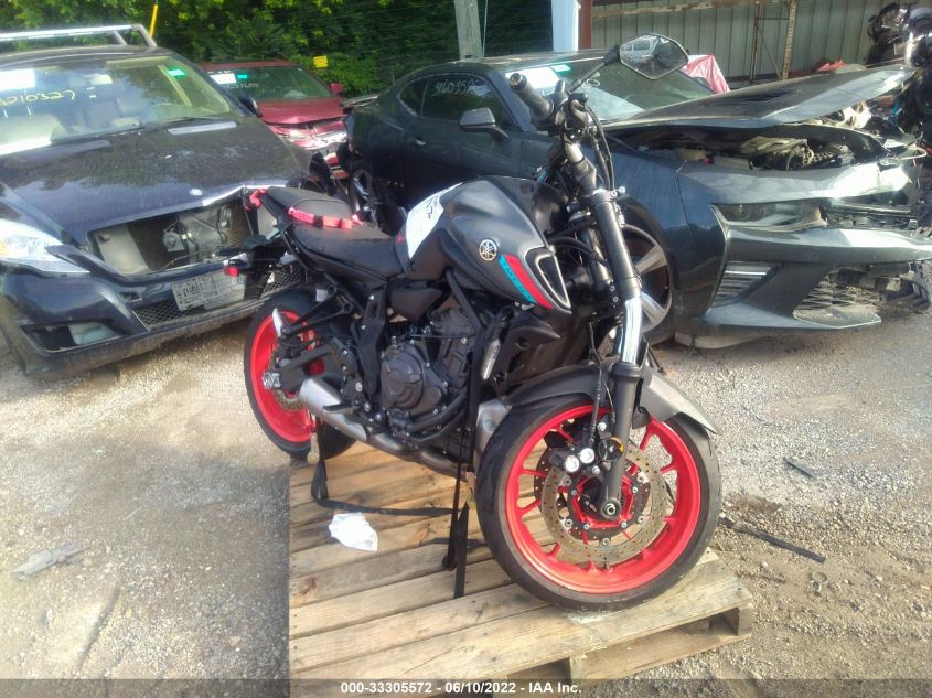 2021 YAMAHA MT07 JYARM32E0MA002624