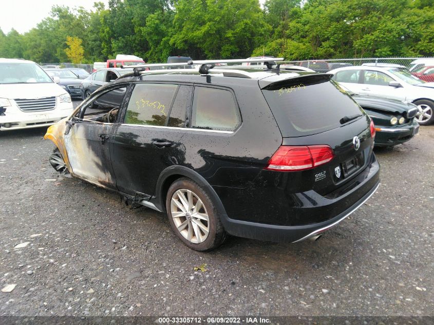 2018 VOLKSWAGEN GOLF ALLTRACK S/SE/SEL 3VWH17AU8JM766578