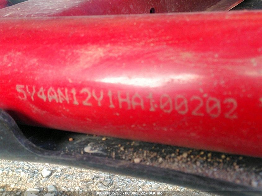 2017 YAMAHA YXZ1000 ETS 5Y4AN12Y1HA100202