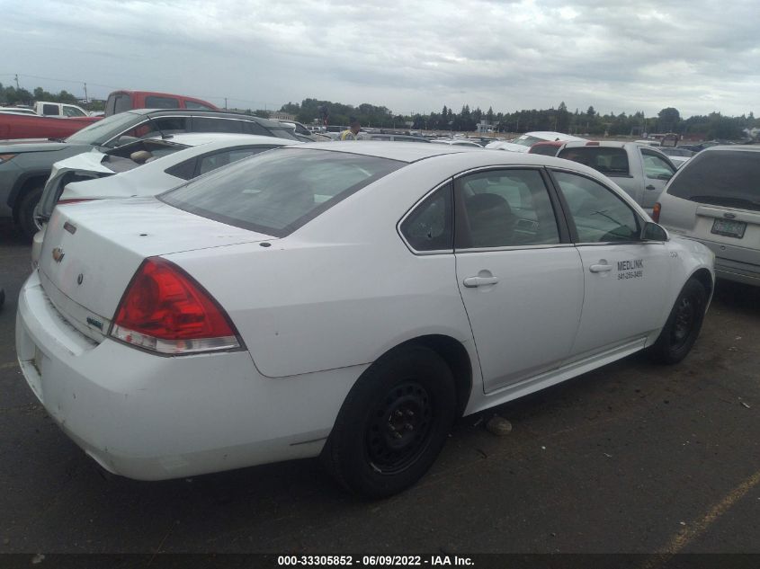 2013 CHEVROLET IMPALA POLICE 2G1WD5E36D1262042