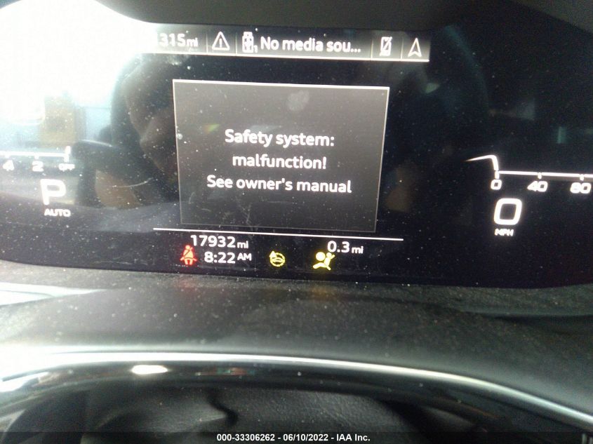 2021 AUDI Q7 PREMIUM WA1AJAF79MD034524