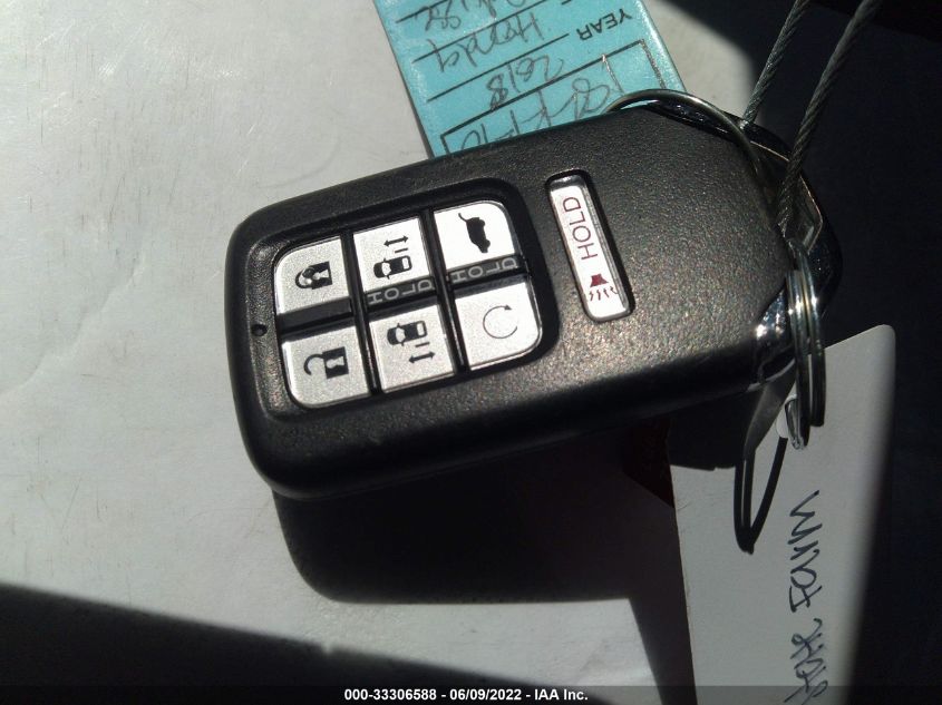 2018 HONDA ODYSSEY EX-L 5FNRL6H71JB004919