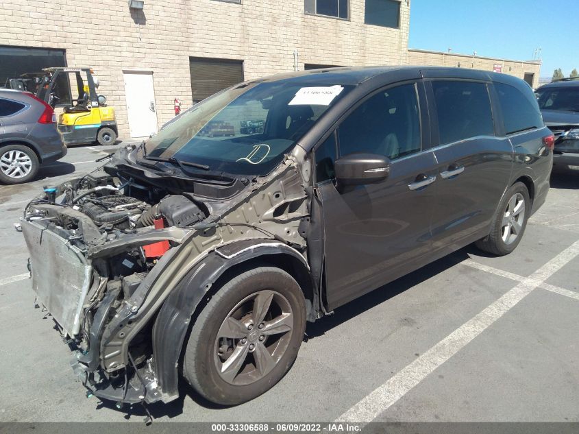 2018 HONDA ODYSSEY EX-L 5FNRL6H71JB004919