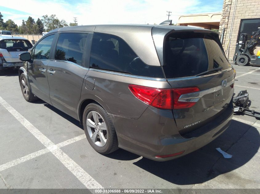 2018 HONDA ODYSSEY EX-L 5FNRL6H71JB004919