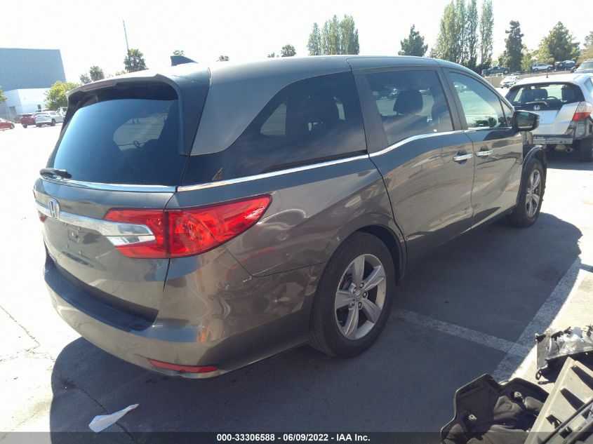 2018 HONDA ODYSSEY EX-L 5FNRL6H71JB004919