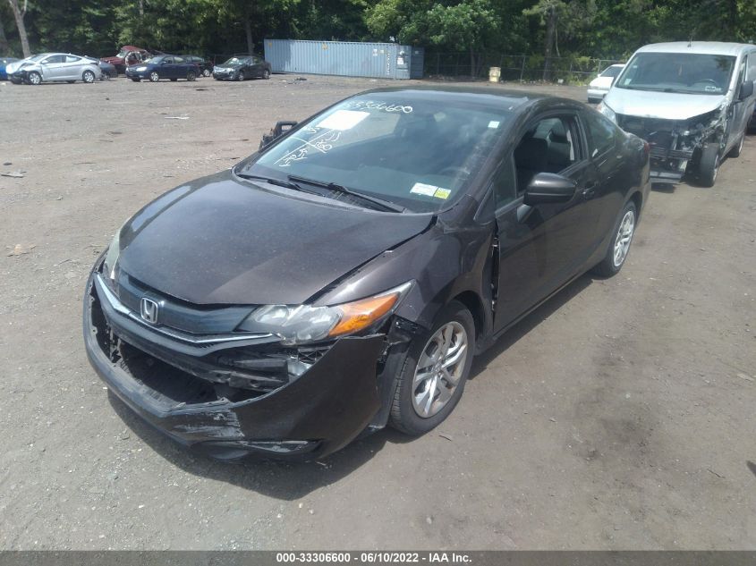 2014 HONDA CIVIC COUPE LX 2HGFG3B50EH504732