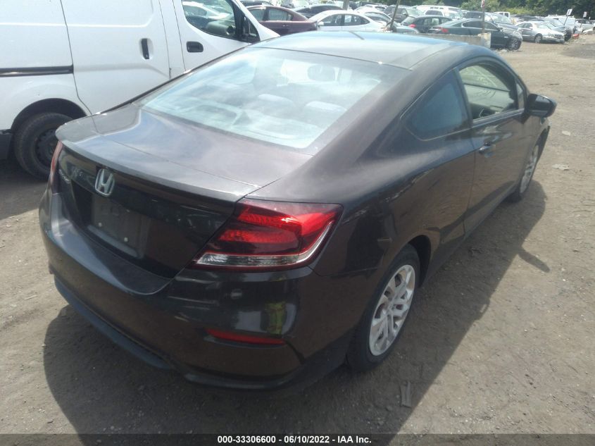 2014 HONDA CIVIC COUPE LX 2HGFG3B50EH504732