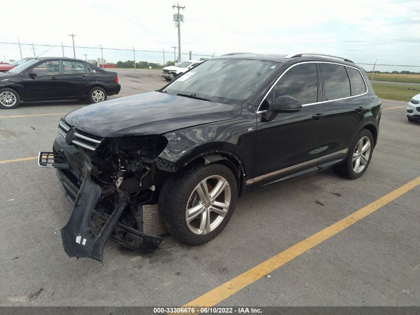 2014 VOLKSWAGEN TOUAREG R-LINE WVGDP9BP4ED002518