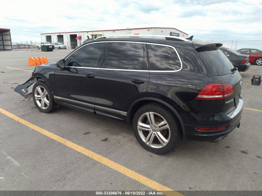 2014 VOLKSWAGEN TOUAREG R-LINE WVGDP9BP4ED002518