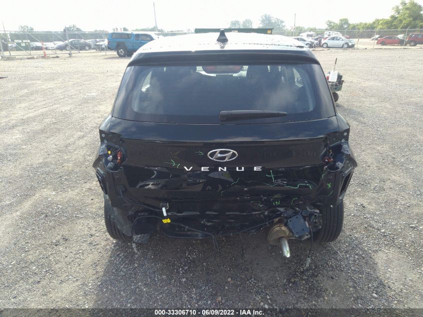 2022 HYUNDAI VENUE SE KMHRB8A37NU160283