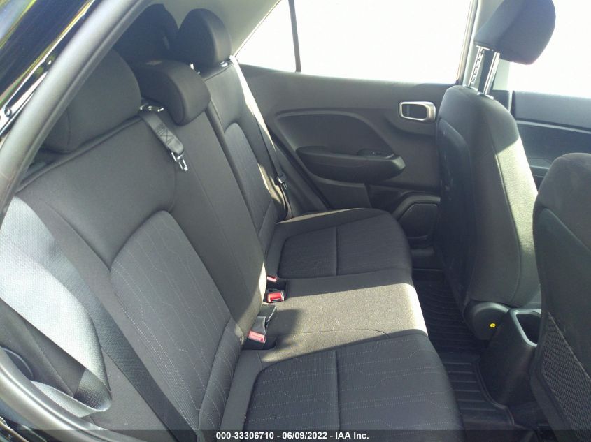 2022 HYUNDAI VENUE SE KMHRB8A37NU160283