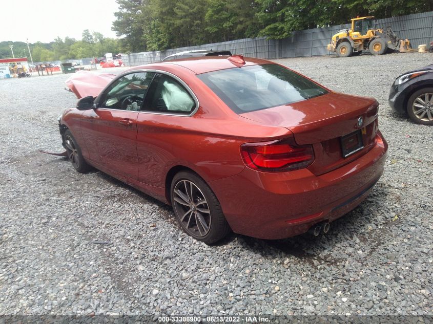 2021 BMW 2 SERIES 230I WBA2J1C03M7G37940