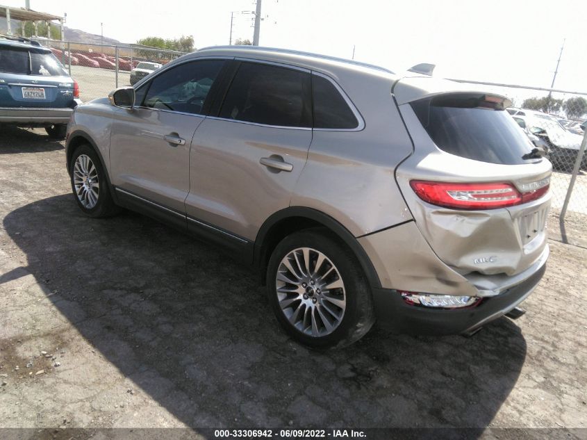 2015 LINCOLN MKC 5LMCJ1A91FUJ36564