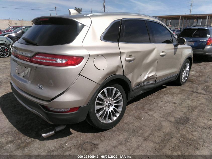2015 LINCOLN MKC 5LMCJ1A91FUJ36564