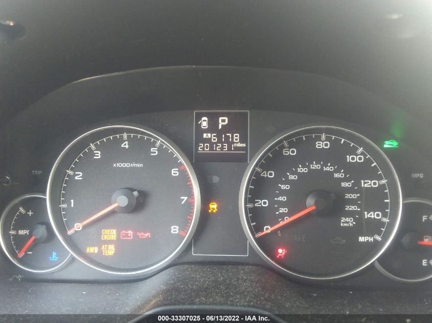 2013 SUBARU LEGACY 2.5I PREMIUM 4S3BMBC60D3029740