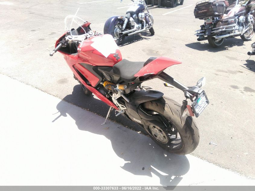 2022 DUCATI PANIGALE V2 ZDMHAATW4NB006566