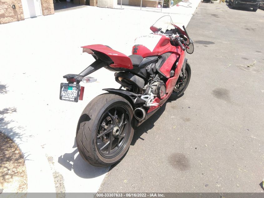 2022 DUCATI PANIGALE V2 ZDMHAATW4NB006566
