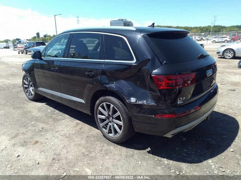 2017 AUDI Q7 PREMIUM PLUS WA1LAAF70HD024074