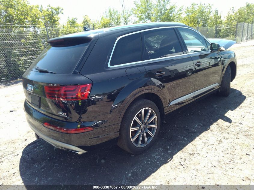 2017 AUDI Q7 PREMIUM PLUS WA1LAAF70HD024074