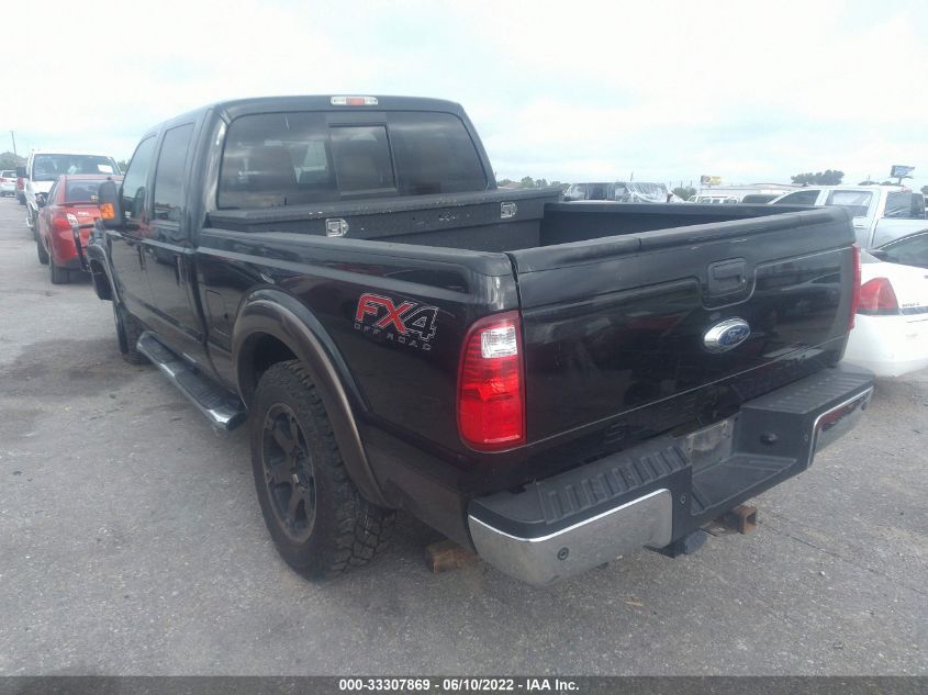 2015 FORD SUPER DUTY F-250 SRW LARIAT/PLATINUM 1FT7W2B68FEC62483