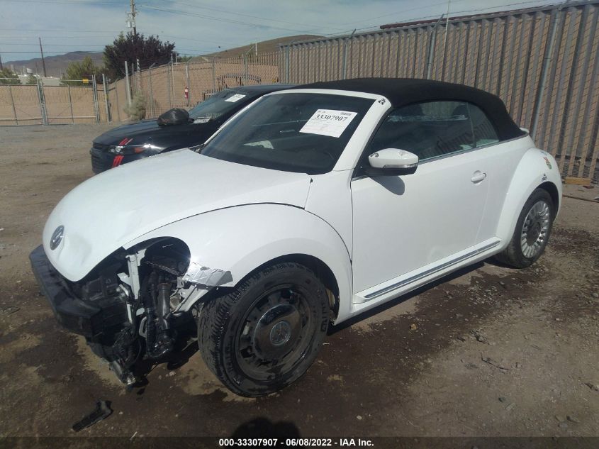 2015 VOLKSWAGEN BEETLE CONVERTIBLE 1.8T 3VW517AT4FM810867