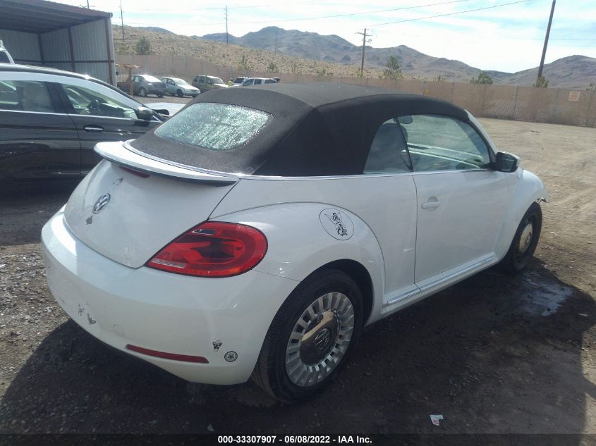 2015 VOLKSWAGEN BEETLE CONVERTIBLE 1.8T 3VW517AT4FM810867