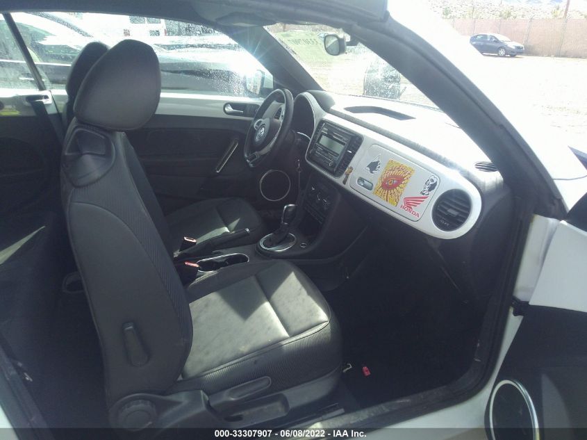 2015 VOLKSWAGEN BEETLE CONVERTIBLE 1.8T 3VW517AT4FM810867