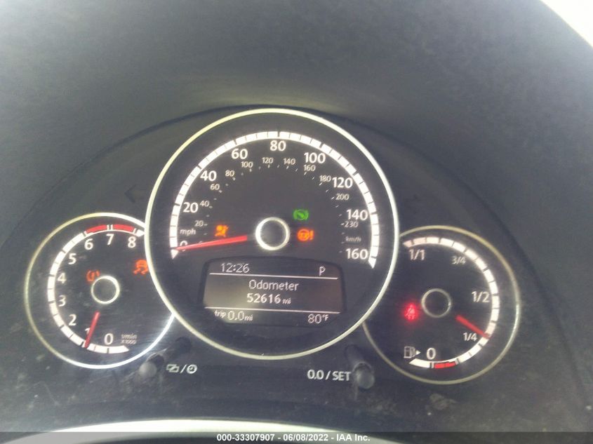 2015 VOLKSWAGEN BEETLE CONVERTIBLE 1.8T 3VW517AT4FM810867