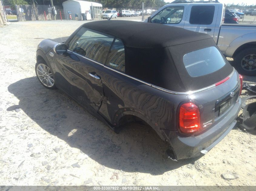 2019 MINI CONVERTIBLE COOPER S WMWWG9C52K3E39834