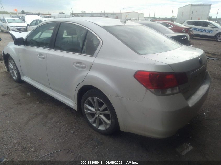2014 SUBARU LEGACY 2.5I LIMITED 4S3BMBL66E3020378