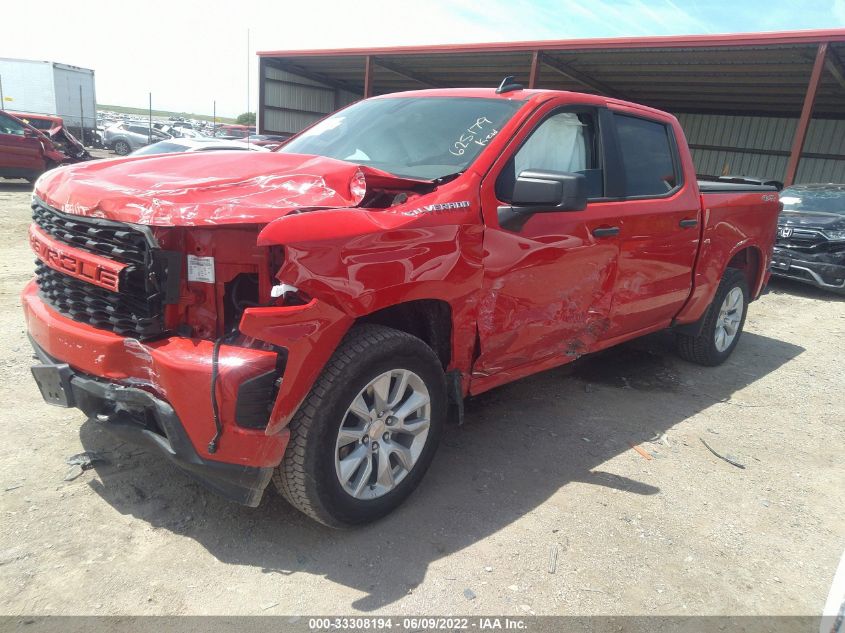 2022 CHEVROLET SILVERADO 1500 LTD CUSTOM 3GCPYBEK2NG125176