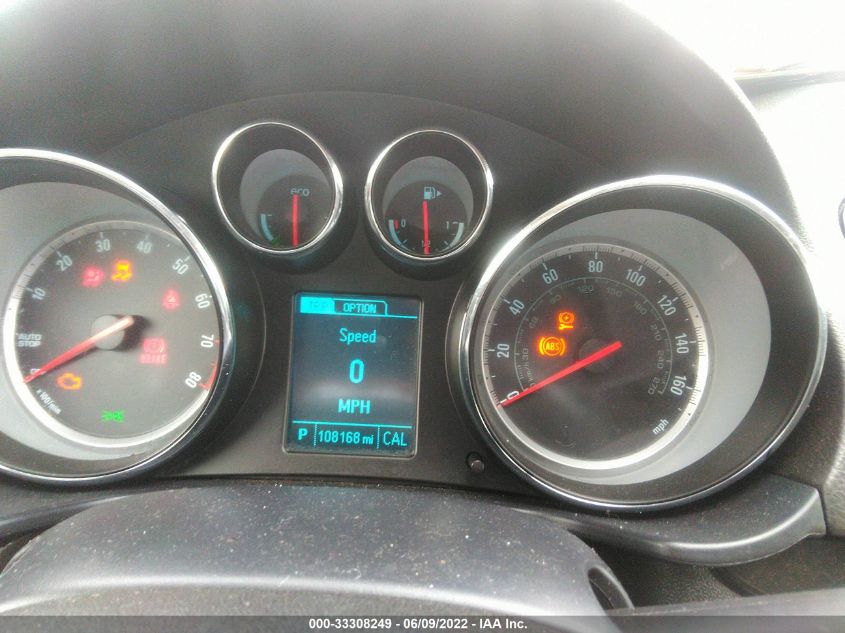 2013 BUICK REGAL PREMIUM 1 2G4GS5ER2D9210409