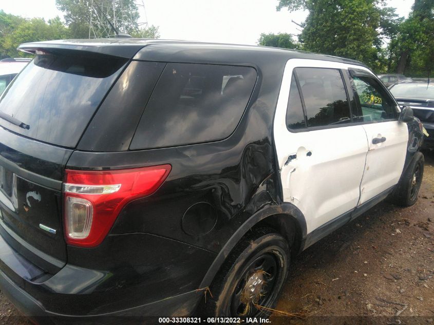 2013 FORD UTILITY POLICE 1FM5K8ARXDGB28458