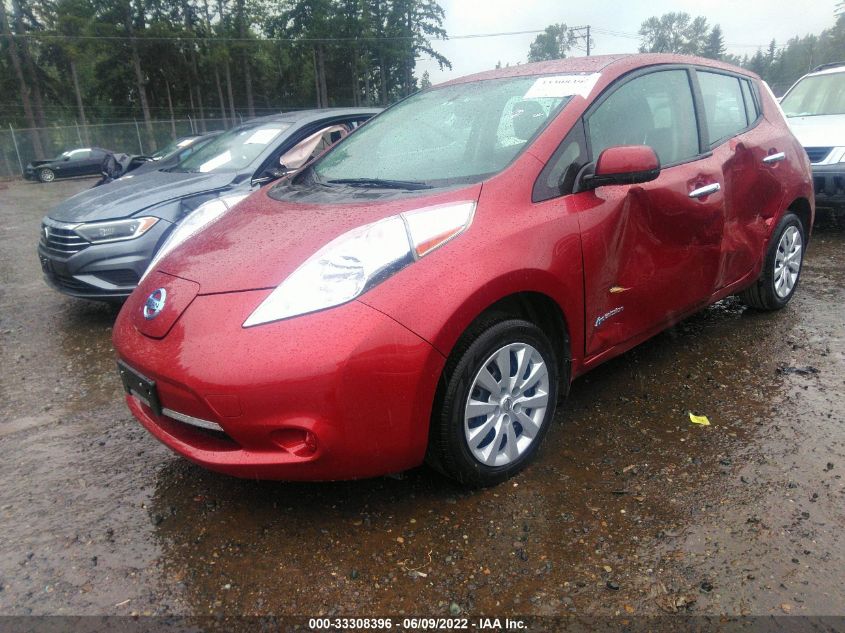 2015 NISSAN LEAF S/SV/SL 1N4AZ0CP7FC302269