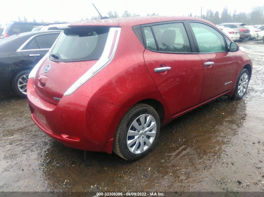 2015 NISSAN LEAF S/SV/SL 1N4AZ0CP7FC302269