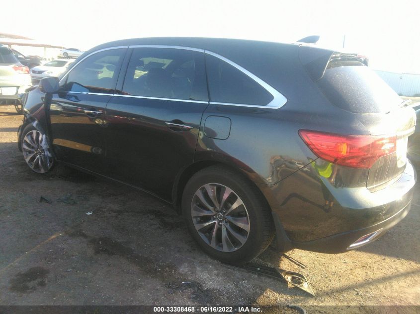 2015 ACURA MDX TECH PKG 5FRYD3H43FB014676