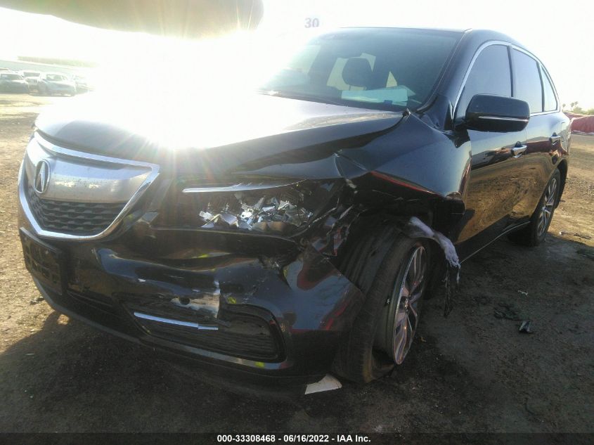 2015 ACURA MDX TECH PKG 5FRYD3H43FB014676