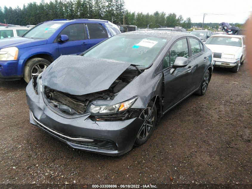 2013 HONDA CIVIC SDN EX 19XFB2F85DE225122