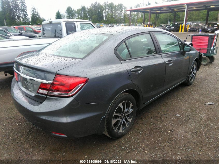 2013 HONDA CIVIC SDN EX 19XFB2F85DE225122