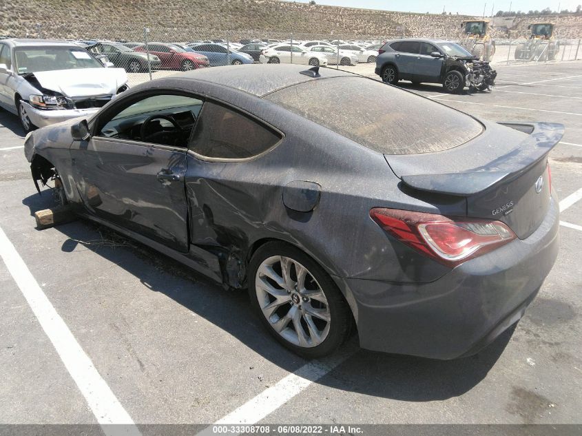 2013 HYUNDAI GENESIS COUPE 2.0T PREMIUM KMHHT6KD7DU083529