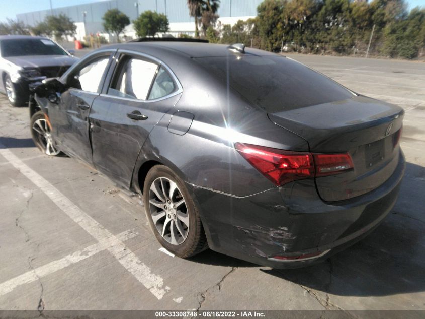 2015 ACURA TLX 19UUB1F39FA021601