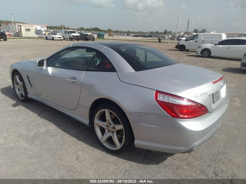 2013 MERCEDES-BENZ SL-CLASS SL 550 WDDJK7DA5DF013698