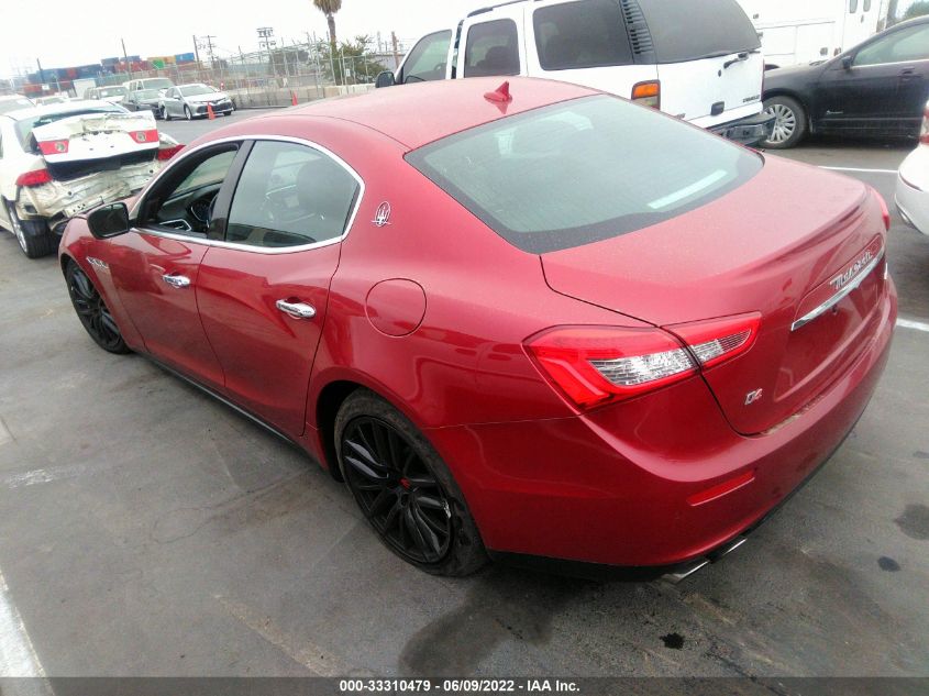2014 MASERATI GHIBLI S Q4 ZAM57RTA0E1117035